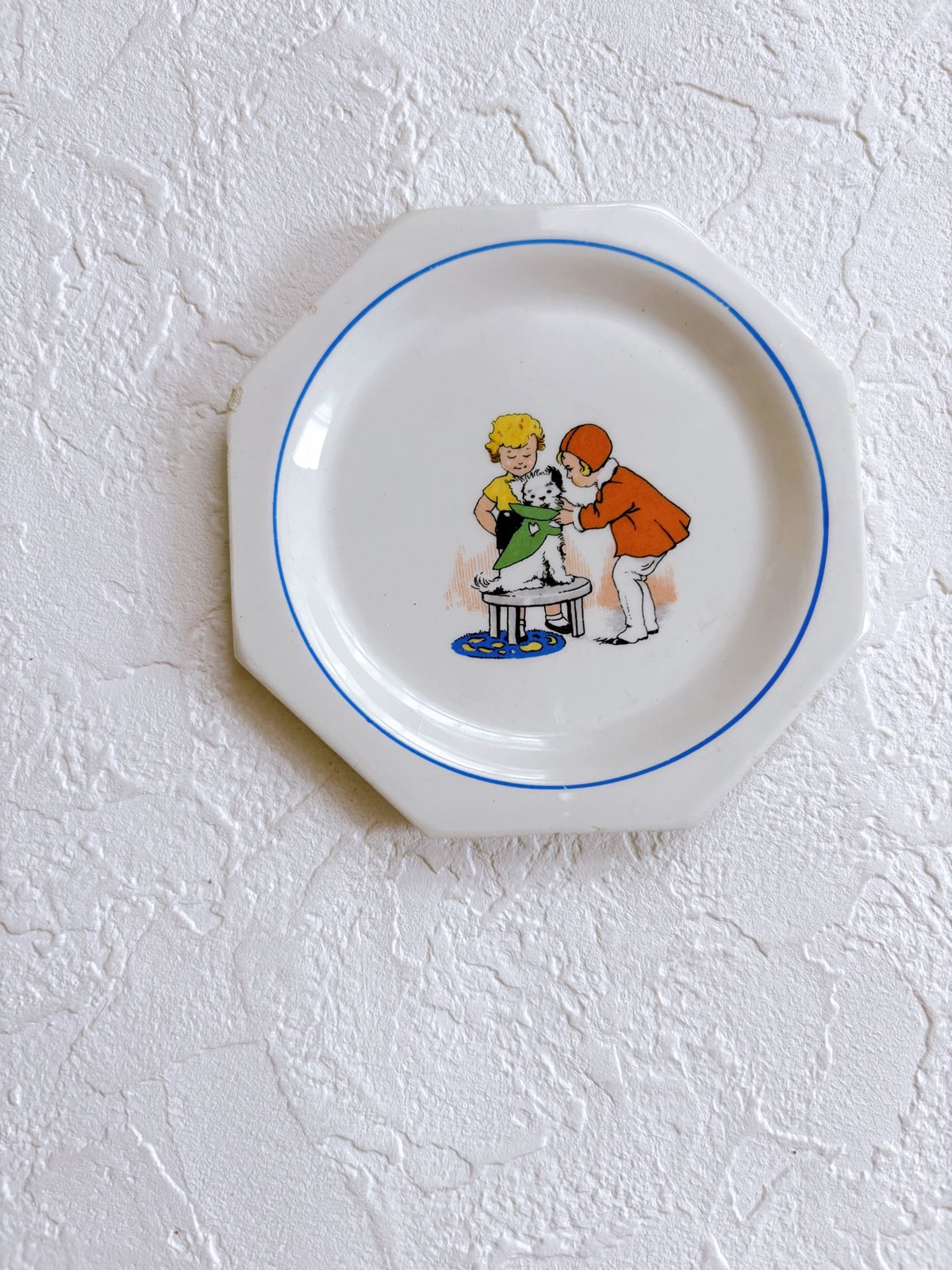 希少。François Mitterrand 記念プレート フランス 古物市