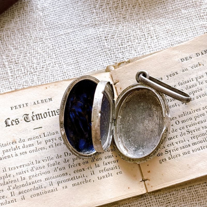 フランスアンティーク ペンダントトップ・つばめ | minon antiques