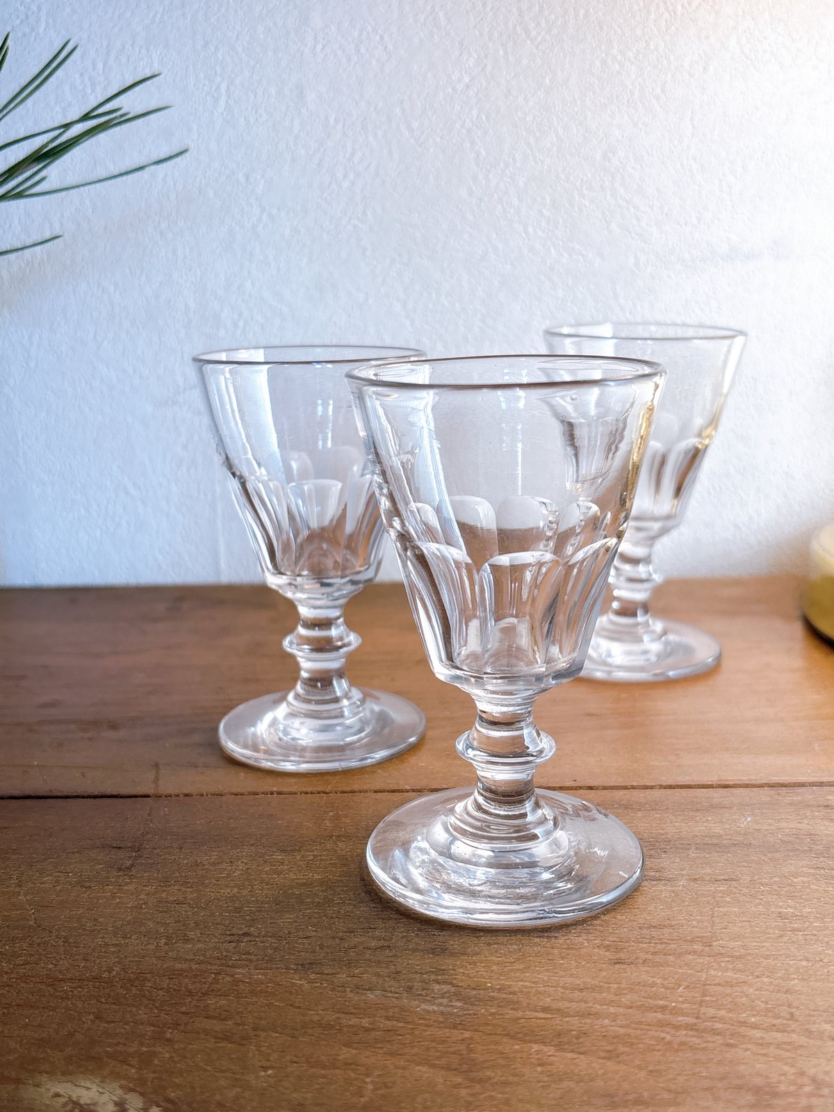 フランスアンティーク リキュールグラス 吹きガラス製 | minon antiques