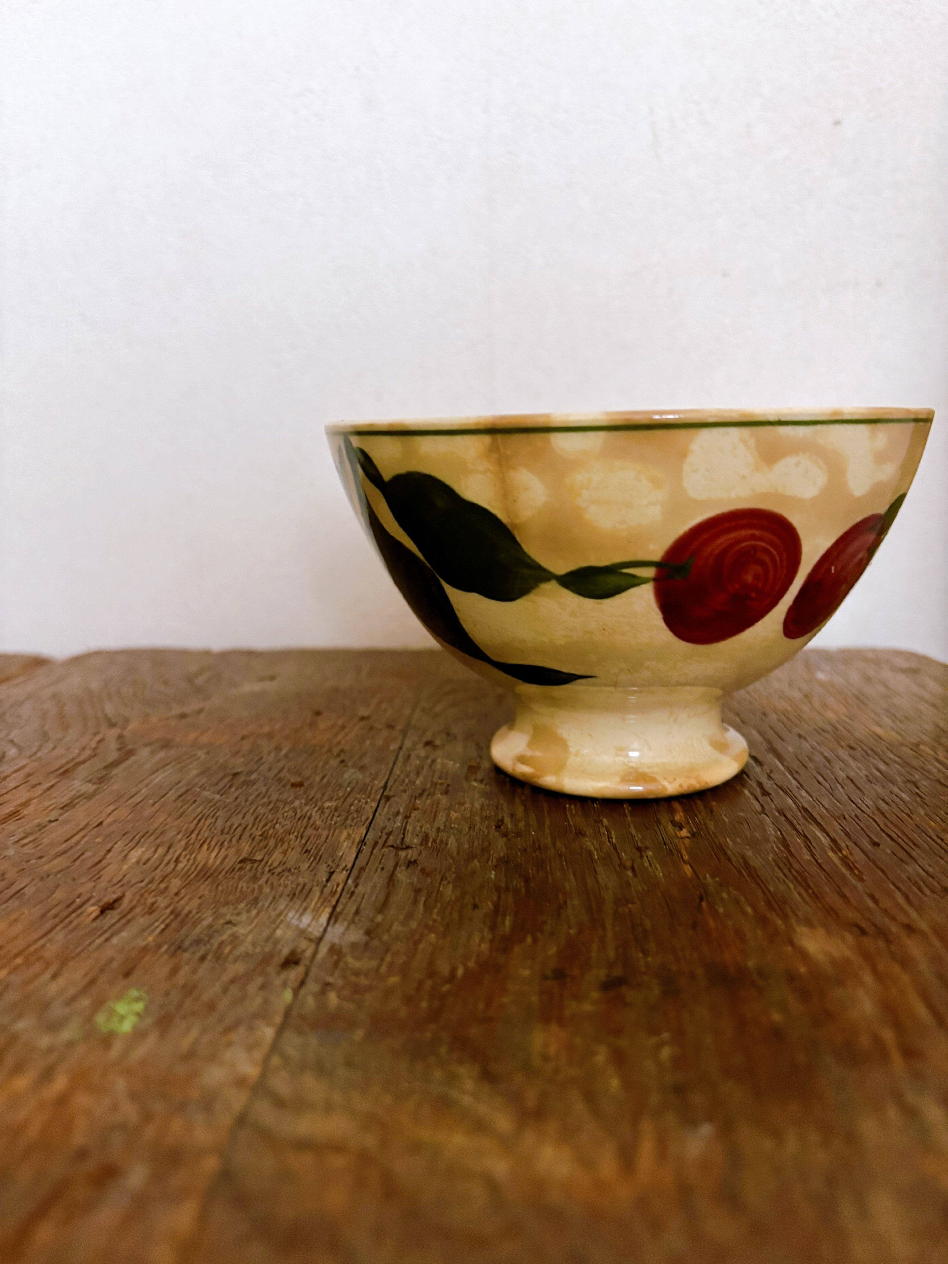 フランスアンティーク カフェオレボウル さくらんぼ | minon antiques
