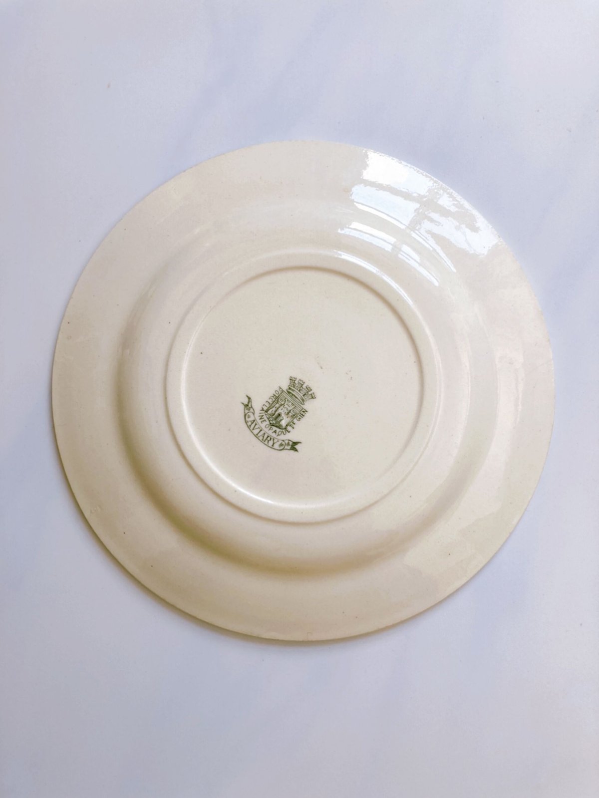 フランスアンティーク GIEN AVIARYシリーズ 平皿 | minon antiques フランスアンティーク GIEN AVIARYシリーズ 平皿 | minon antiques