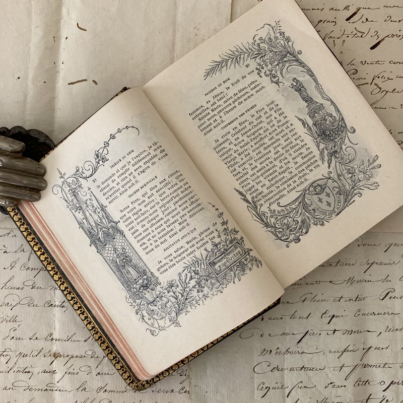 フランスアンティーク missel ミゼル（祈祷書）② | minon antiques