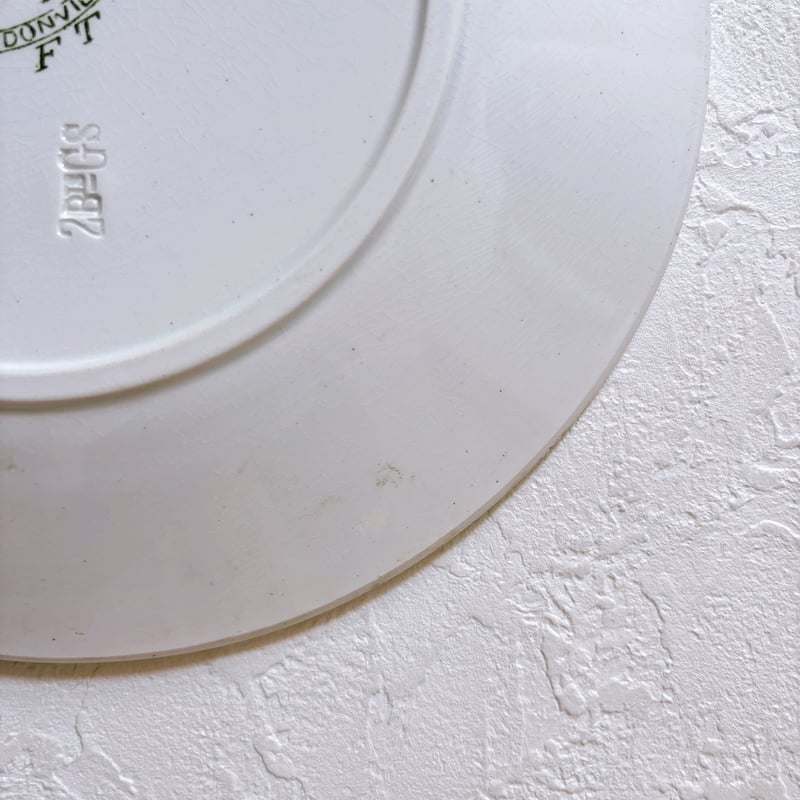 フランスアンティーク Badonviller trefleシリーズ プレート | minon