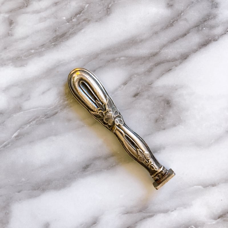 フランスアンティーク シーリングスタンプ・ヘッド部分（モノグラム