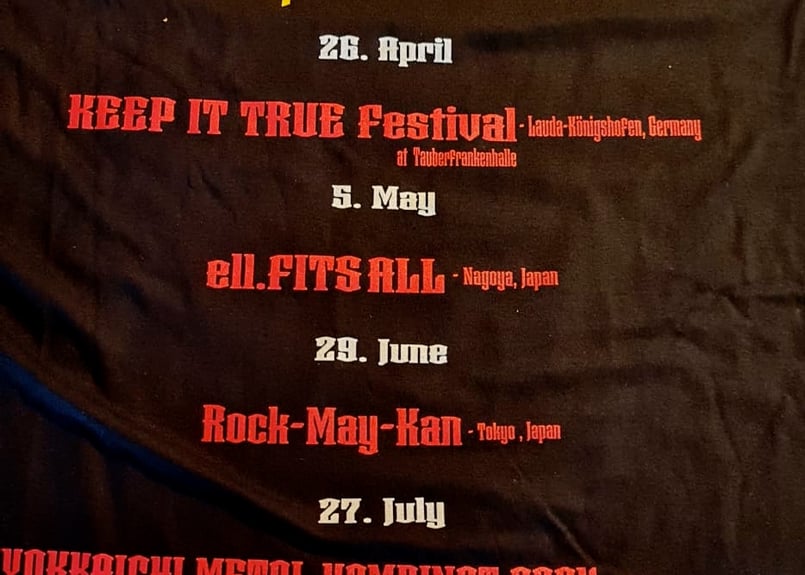 【未開封】BABYL VISUAL TEE Tシャツ XXL ドイツ産 Whisper of the Evil デザイン 2024 Tシャツ XLサイズ |