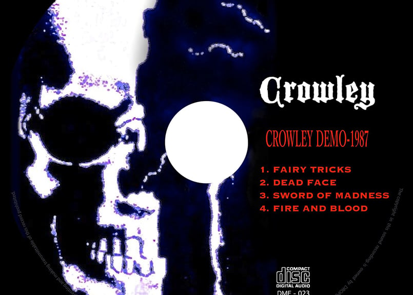 CROWLEY DEMO-1987 リマスターCD 紙ジャケ仕様 (4曲入りデモカセット初