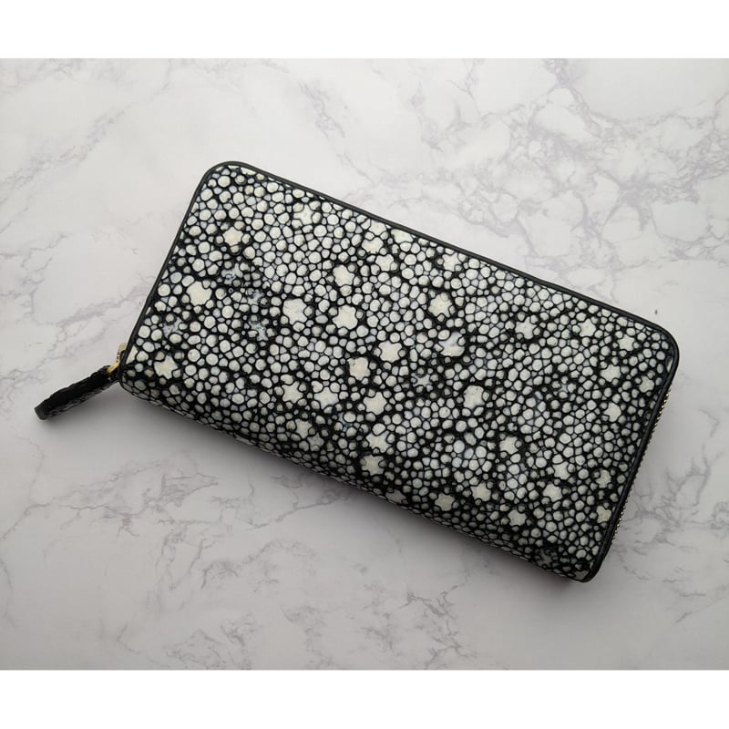 限定入荷】高級 スタースティングレイ 長財 ギャルソンタイプ ラウンド  