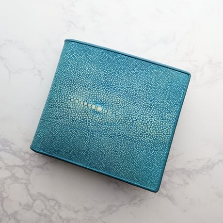 バイカーズウォレット◇スター スティングレイ 2つ折レザーウォレット  