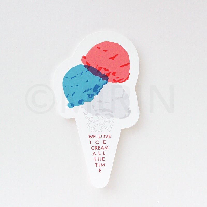 ice cream｜メッセージカード | MIRIN
