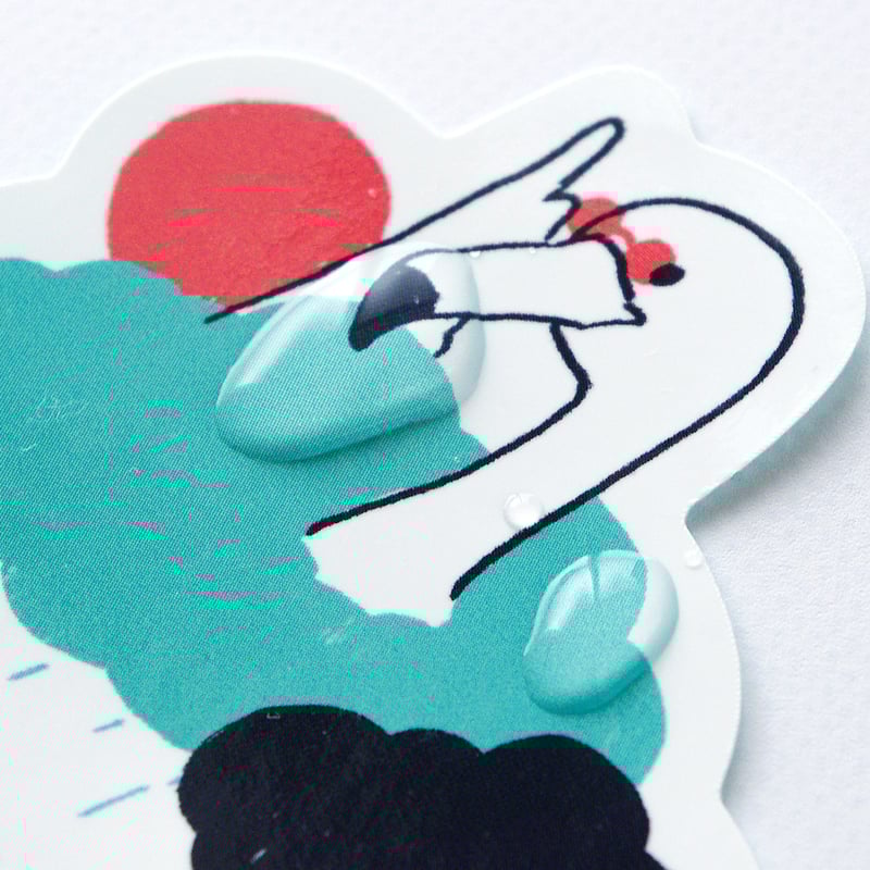 alwaysステッカー Always cool, always safe. ステッカー（Mサイズ） maniacsステッカー