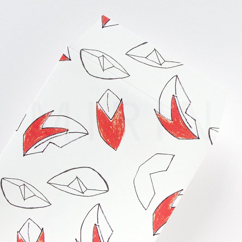 うさぎリンゴ｜お気持ちレターセット | MIRIN