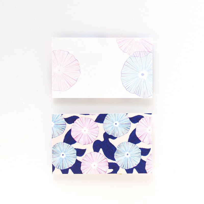 朝顔｜メッセージカードセット | MIRIN