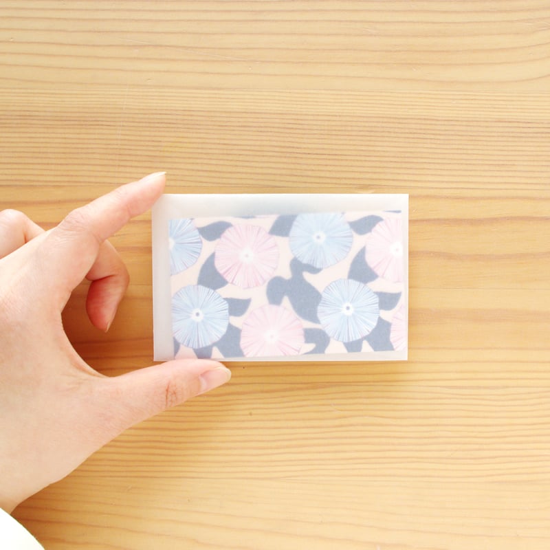 朝顔｜メッセージカードセット | MIRIN