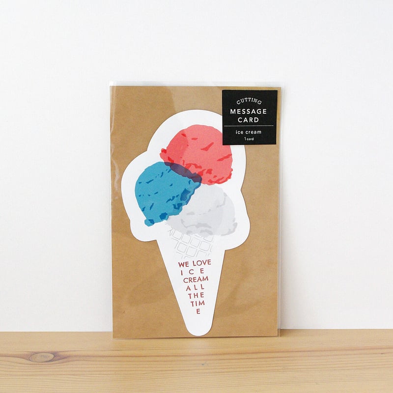 ice cream｜メッセージカード | MIRIN