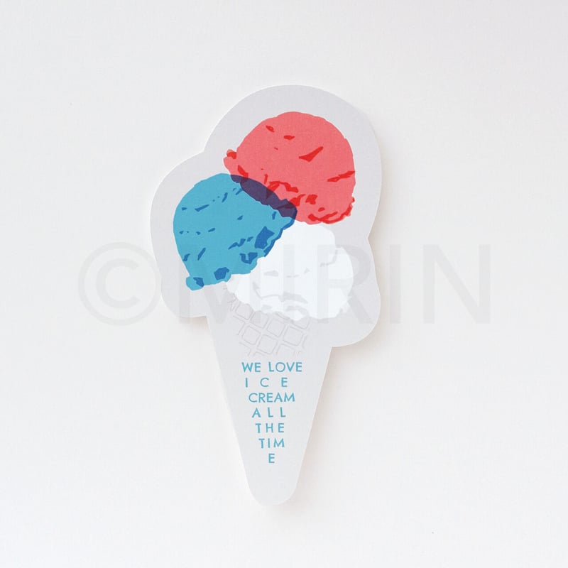 ice cream｜メッセージカード | MIRIN