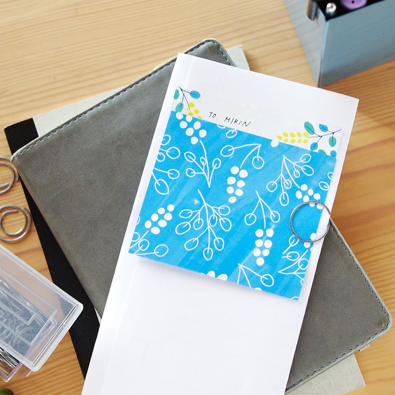 mimimi様　1本 ミモザ｜一筆箋 | MIRIN