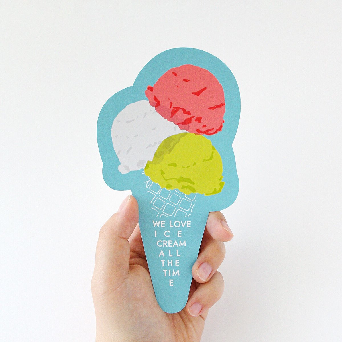ice cream｜メッセージカード | MIRIN