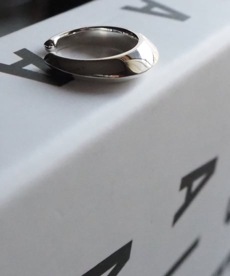 No.3①ing...  2way disk pinkie and earcuff silver