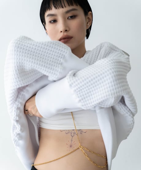 gold chain  harness