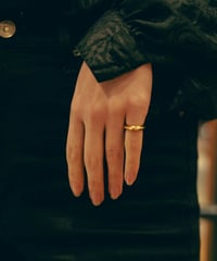 No.3②　ing... 2way.disk pinkie earcuff gold