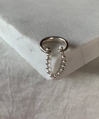 No.1 ing... silver925 ball chain earcuff