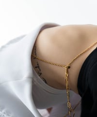 gold chain  harness
