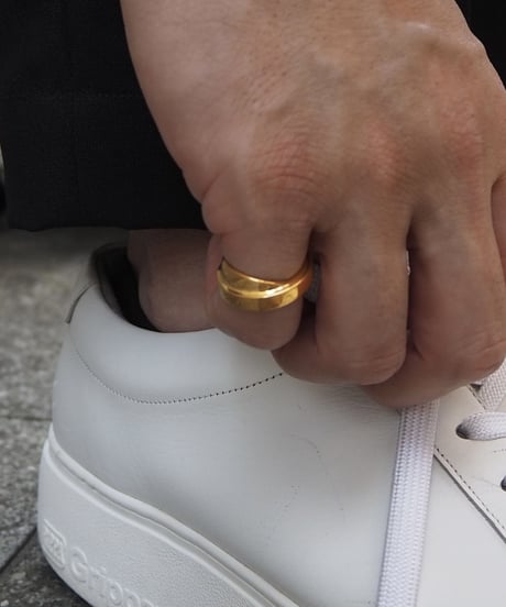 ing... original⑤ silver925× K24gp cross ring