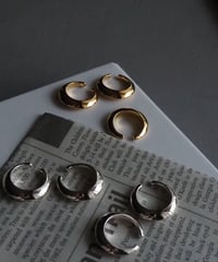 No.3①ing...  2way disk pinkie and earcuff silver