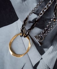 61083  316L Bound Line necklace