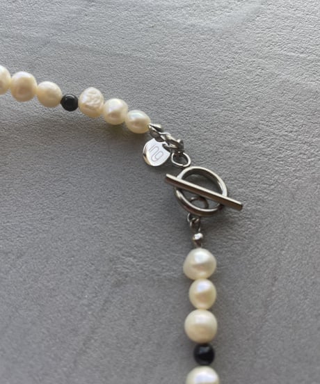 No.60058 316L cross waterpearl necklace