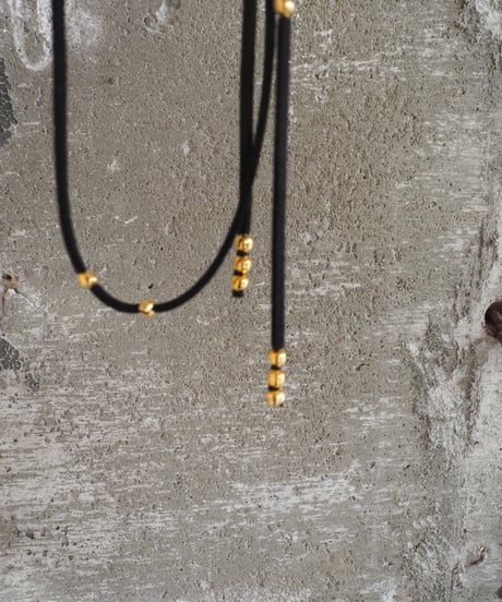 61075 loop draw choker （gold or silver)