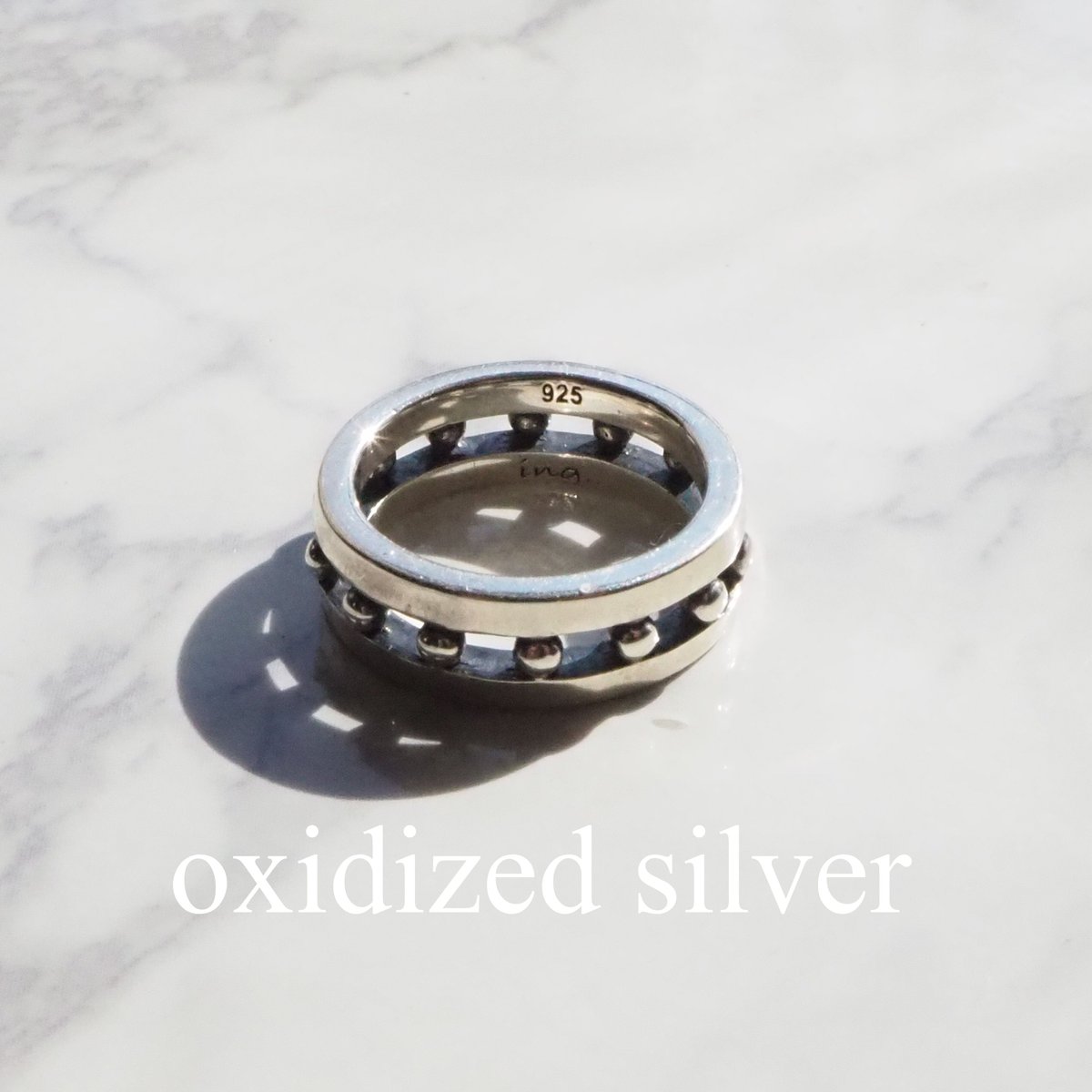 ing original ① silver925 ballring size13～23