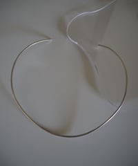 ing 2 silver925 choker necklace