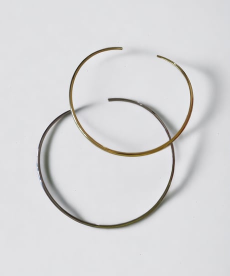 No.60073 silver or gold warp necklace