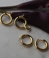 3way hooppierce/earring +earcuff