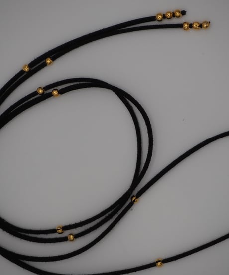 61075 loop draw choker （gold or silver)