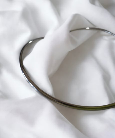 No.60073 silver or gold warp necklace