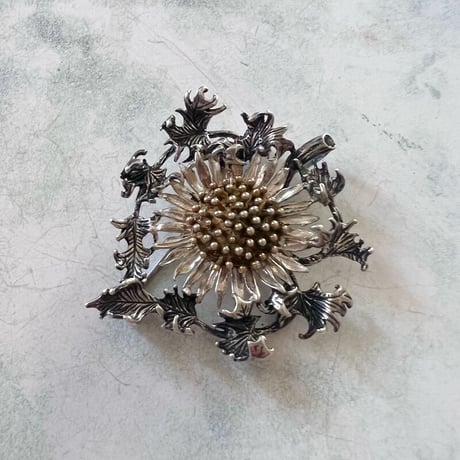 シルバーブローチ　vintage  2個セット シルバーブローチ vintage 2個セット Antique and Vintage