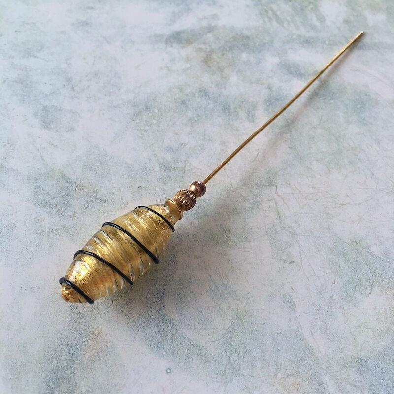 フランスアンティーク　ハットピン ハットピン 馬 ホース フランスアンティーク アンティークピン