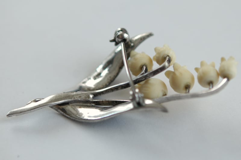 ドイツKarl Herionの純銀925S ブローチ&ペンダント: ヴィンテージ