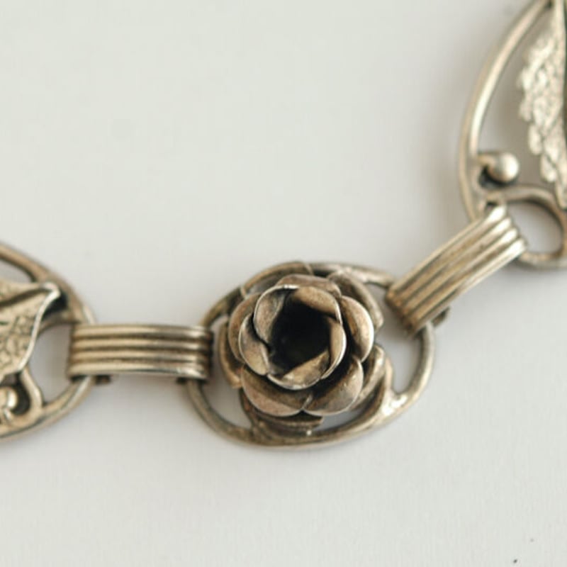 ヴィンテージ 靴モチーフ ブレスレットsilver925