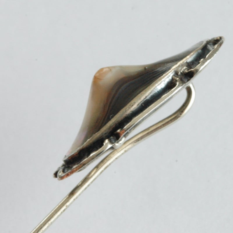 silver925 ブリスターパールのヴィンテージスティック(クラヴァット