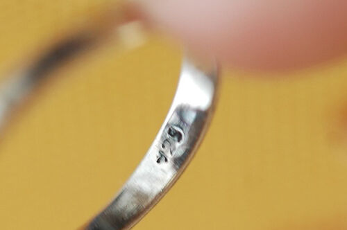 silver × marcasite オニキスのヴィンテージリング/ドイツ