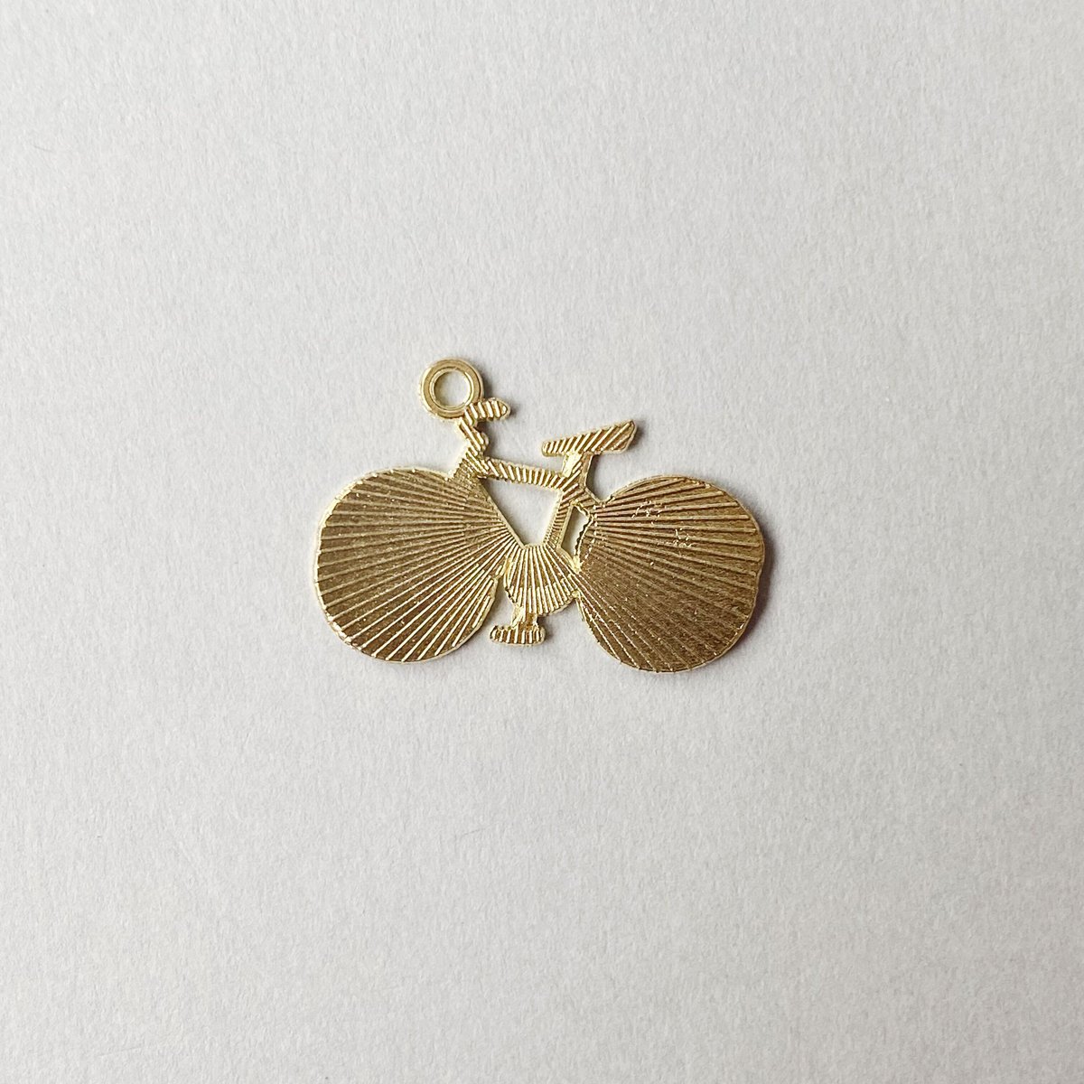 2個入り 自転車チャーム メタルパーツ ハンドメイドパーツ