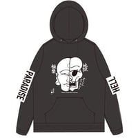 TURTLE ISLAND 地獄極楽 Hoodie BLK（Print）