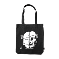 TURTLE ISLAND 地獄極楽 Tote Bag BLK（Print）