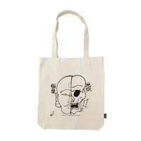 TURTLE ISLAND 地獄極楽 Tote Bag WHT（Print）