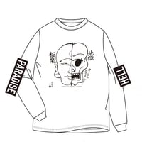 TURTLE ISLAND 地獄極楽 Long Sleeve WHT（Print）