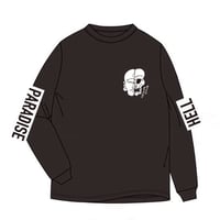 TURTLE ISLAND 地獄極楽 Long Sleeve BLK（刺繍）