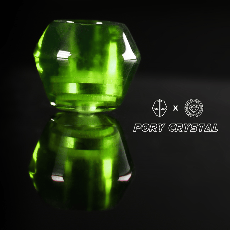 クリスタル結晶群 透明・緑 約15cm 【公式通販】